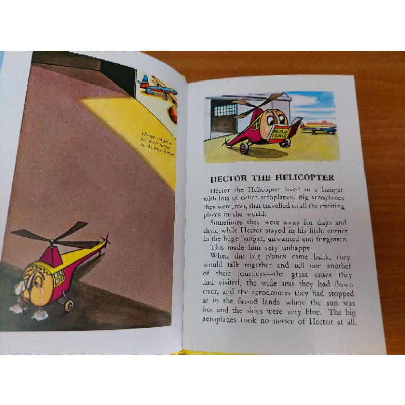 หนังสือปกแข็งเล่มเล็ก-hector-the-helicopter-มือสอง