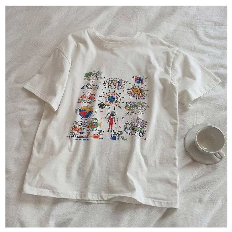 triple-a-oversized-tee-t-shirt-summer-korean-version-of-the-white-t-base-shirt-womens-loose-short-sleeve-t-shirt