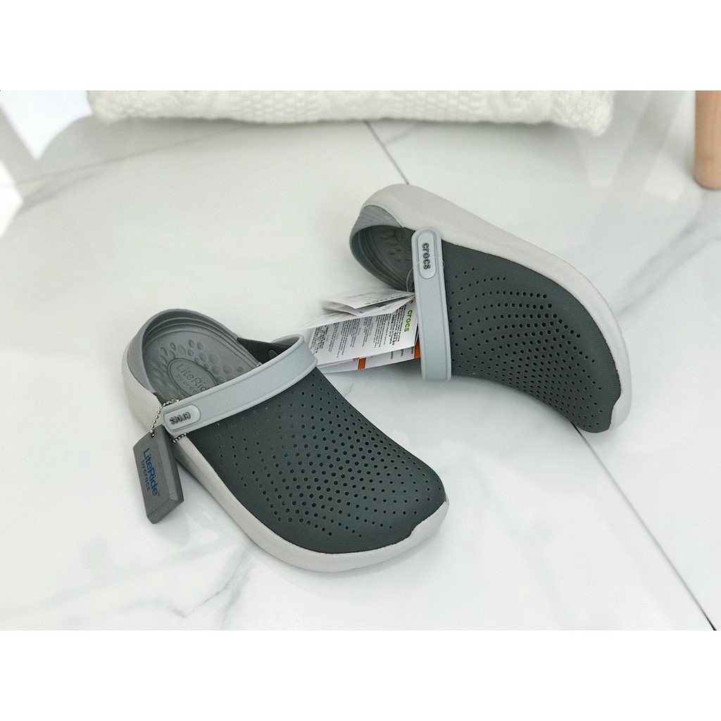 สินค้าอยู่ไทยพร้อมส่ง-แท้-crocsรองเท้าแตะสไตล์ใหม่-literide-clog-หิ้วนอก-ถูกกว่าshop-รองเท้าชายหาดรองเท้าแตะเย็น