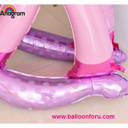 pink-rocking-horse-airwalker-balloon-ขนาด-58-127cm