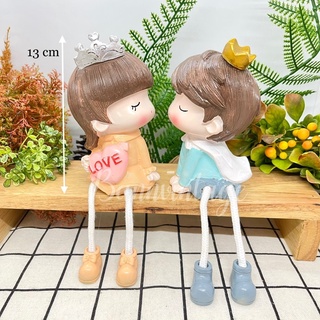 ตุ๊กตาห้อยขาเชือกเรซิ่น งานคู่ ‼️แจ้งลายทางแชทค่ะ‼️