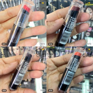 แท้! wet n wild lip ลิปสติกสัญชาติอเมริกา เนื้อแมตช์ติดทนนาน กันน้ำ กันเหงื่อ ติดแน่นทนนานตลอดทั้งวัน