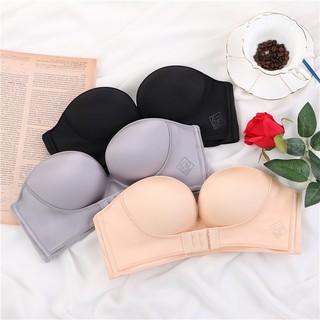 ภาพหน้าปกสินค้าสินค้าพร้อมส่างจากไทย💥LoveIs Bra💥 (N352) เสื้อชั้นใน เกาะอกไร้ขอบ หลังตะขอ งานดี ซึ่งคุณอาจชอบสินค้านี้