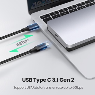 ภาพขนาดย่อของภาพหน้าปกสินค้าUgreen เคสฮาร์ดไดรฟ์ภายนอก HDD 2.5 6Gbps Sata เป็น USB C 3.1 Gen 2 อลูมิเนียม สําหรับฮาร์ดดิสก์ Sata SSD HDD Enclosure จากร้าน ugreen.th บน Shopee
