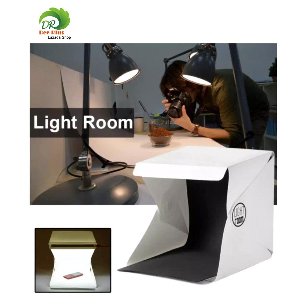 สตูดิโอถ่ายภาพ-กล่องถ่ายภาพ-แบบพกพา-light-room-light-room-9inch-24cm-photo-studio-box-9นิ้ว-24cm-with-led-lamp