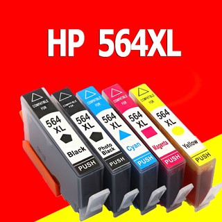 HP 564XL หมึก HP 564 สีดำ HP564XL ตลับหมึกสำหรับ HP 5520 6520 7520 5510 6510 7510 5514 5515 6380 5460 5520 3520