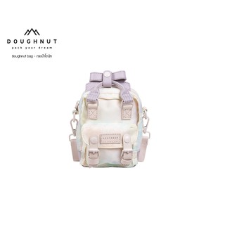 DOUGHNUT BAG :MACAROON TINY RIBBON x UNICORN DREAM SERIES : UNICORN ผลิตจากผ้าไนลอนกระเป๋ากันน้ำได้ (รหัสสินค้า 06537)