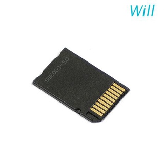ภาพหน้าปกสินค้าอะแดปเตอร์การ์ดแปลง Micro SD SDHC TF เป็น Memory Stick MS Pro Duo PSP ที่เกี่ยวข้อง