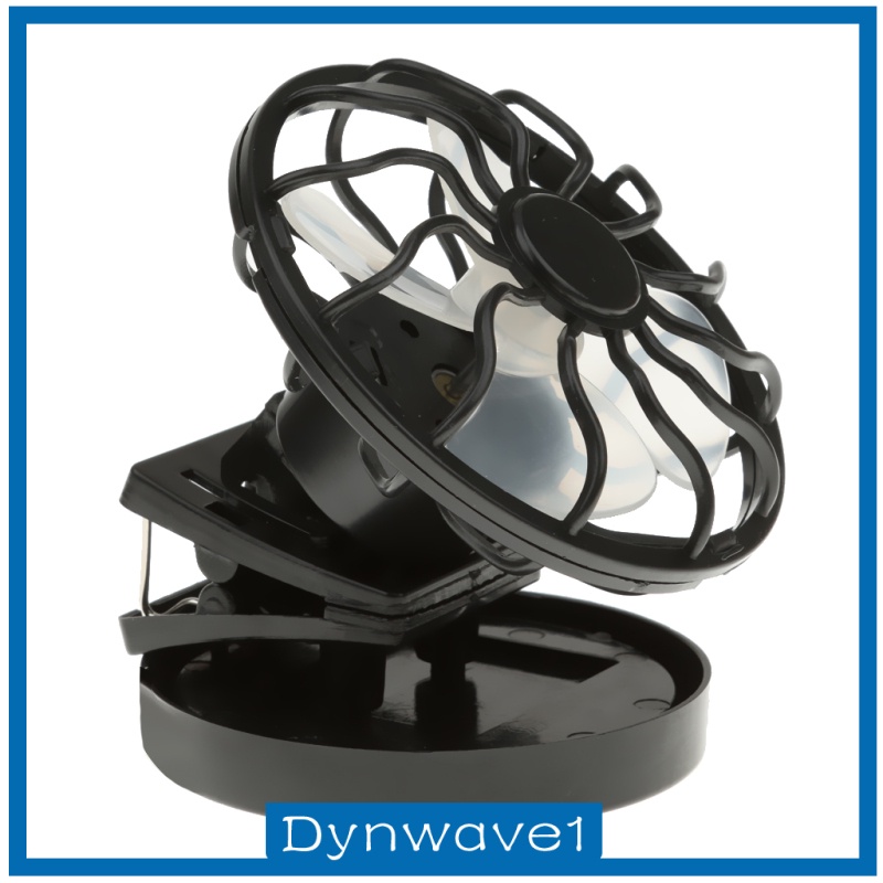 dynwave1-energy-saving-clip-on-solar-cell-fan-sun-power-energy-panel-cooling-black