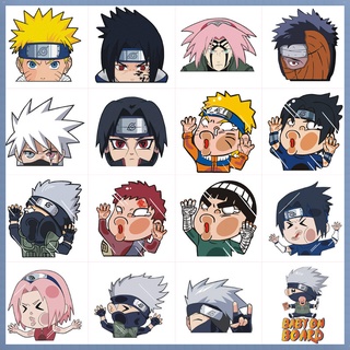 สติกเกอร์ติดรถยนต์ ลายการ์ตูนนารูโตะ Kakashi สุดฮา แบบตลก น่ารัก