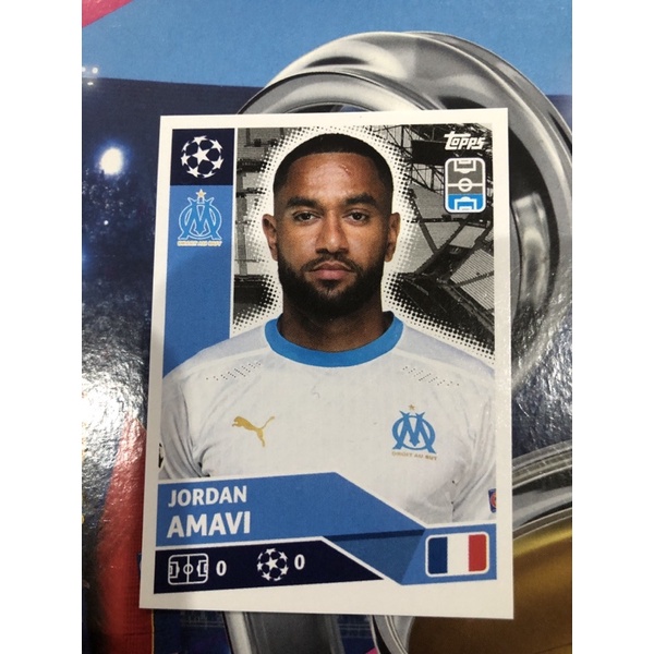 ภาพหน้าปกสินค้าTopps Sticker Uefa Champions League 2020/21 Marseille จากร้าน akshopandsupply บน Shopee