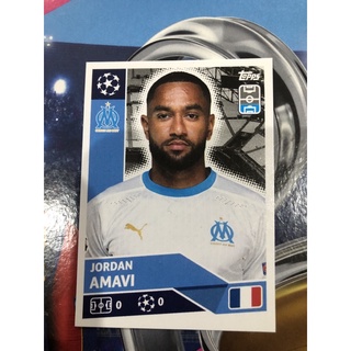 ภาพขนาดย่อของภาพหน้าปกสินค้าTopps Sticker Uefa Champions League 2020/21 Marseille จากร้าน akshopandsupply บน Shopee