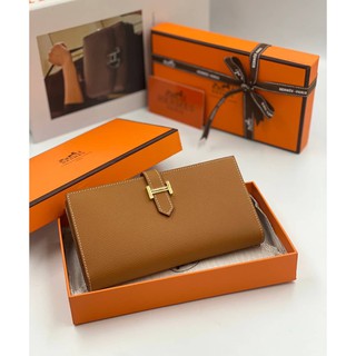 Hermes wallet Grade vip Size 19 cm  อุปกรณ์ full box set