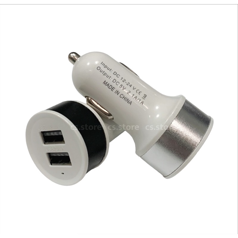 ที่ชาร์จในรถ-car-charger-หัวชาร์จในรถ-ที่เสียบusbในรถยนต์-5v-2-1a-1a-2ช่อง-usb-charge