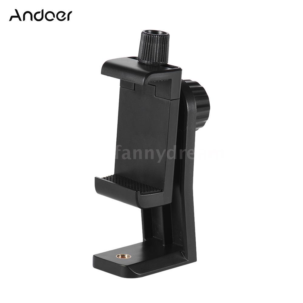 Andoer Cb 1 คลิปขาตั้งสมาร์ทโฟนพลาสติกสําหรับ Iphone 7 / 7s / 6 / 6s Samsung Huawei