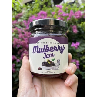 ภาพขนาดย่อของภาพหน้าปกสินค้าแยมมัลเบอร์รี่ mulberry jam 175 ml แยมโฮดเมด เข้มข้นหวานน้อย กลมกล่อมมากๆ จากร้าน pawii บน Shopee