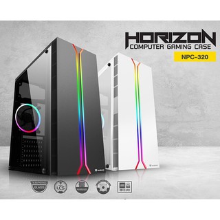 สินค้า HORIZON NPC-320 Gaming Caseแข็งแรง ทนทาน ปกป้องอุปกรณ์ต่างๆ ประกัน 1ปี