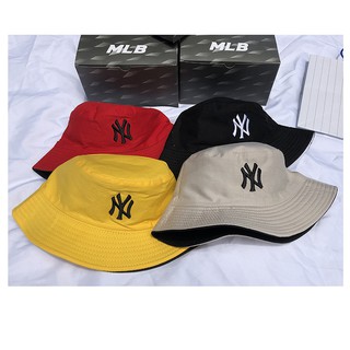ภาพหน้าปกสินค้าหมวกบักเก็ต NY 2in1 ใส่ได้ 2 ด้าน งานปัก มี4 สี ราคาถูกสุดๆ ซึ่งคุณอาจชอบราคาและรีวิวของสินค้านี้