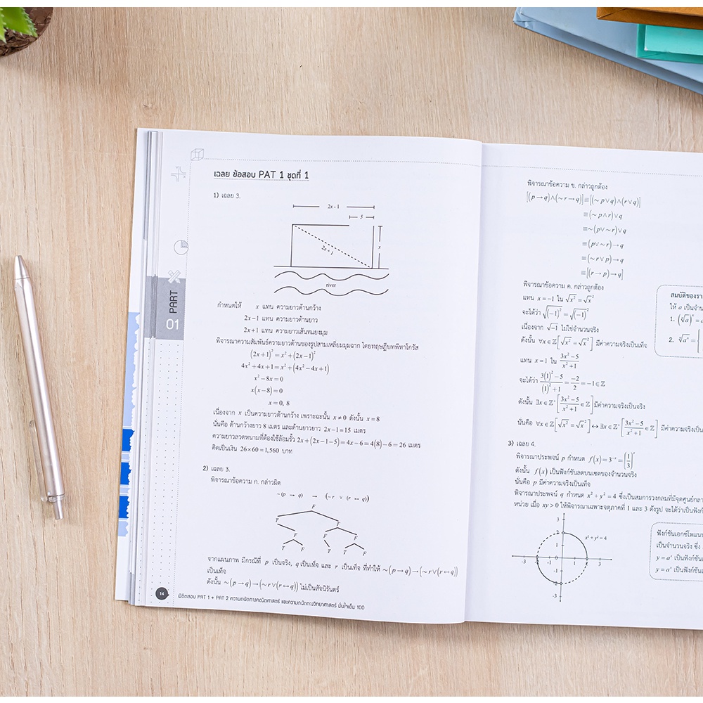 หนังสือ-พิชิตสอบ-pat-1-pat-2-ความถนัดทางคณิตศาสตร์-และความถนัดทางวิทยาศาสตร์-มั่นใจเต็ม-100-9443