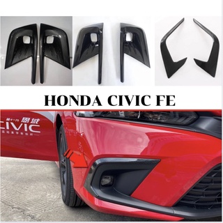 ภาพหน้าปกสินค้าเพลทครอบไฟตัดหมอก(Honda Civic FE 2021-ปัจจุบัน)เบ้าไฟตัดหมอก คิ้วกันชนหน้า คิ้วไฟตัดหมอก ซึ่งคุณอาจชอบราคาและรีวิวของสินค้านี้