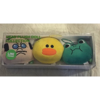 Line friends plush doll sally,boss,leonard