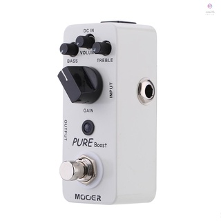 Mooer Pure Boost Mini Boost อุปกรณ์เสริมสําหรับกีตาร์ไฟฟ้าเครื่องดนตรีบายพาส