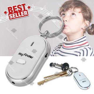 Elit พวงกุญแจกันหาย กันลืม ระบบผิวปาก พร้อมไฟLED Key Finder แบบคละสี