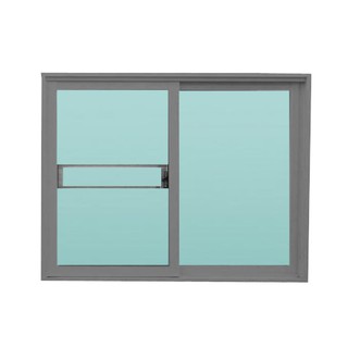 Aluminum window WINDOW S-S OS/F8 150X110CM GY Sash window Door window หน้าต่างอลูมิเนียม หน้าต่างAluminum บานเลื่อน S-S