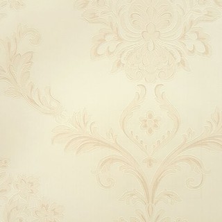 KASSA HOME วอลล์เปเปอร์ติดผนัง Luxury รุ่น 63033 ขนาด 53 x 1000 ซม. สีครีม Wallpaper