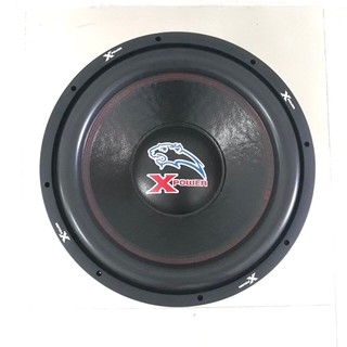 ลำโพงซับวูฟเฟอร์ติดรถยนต์ 15”นิ้วลำโพงเบส Subwoofer ยี่ห้อ X-POWER รุ่น X-159K เบสหนัก เหล็กหล่อ วอยซ์คู่ ราคาต่อดอก