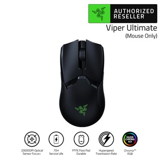 ภาพหน้าปกสินค้าRazer Viper Ultimate Wireless Gaming Mouse 20,000DPI Optical Sensor (เมาส์เกมมิ่งไร้สาย) ที่เกี่ยวข้อง