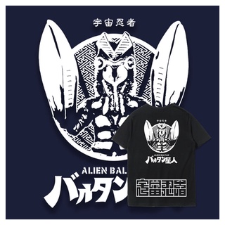 เสื้อยืดผู้ชาย Ultraman Joint Monster Universe Ninja Print Short Sleeve Men s Japanese Retro Loose Cotton Large Size T-s