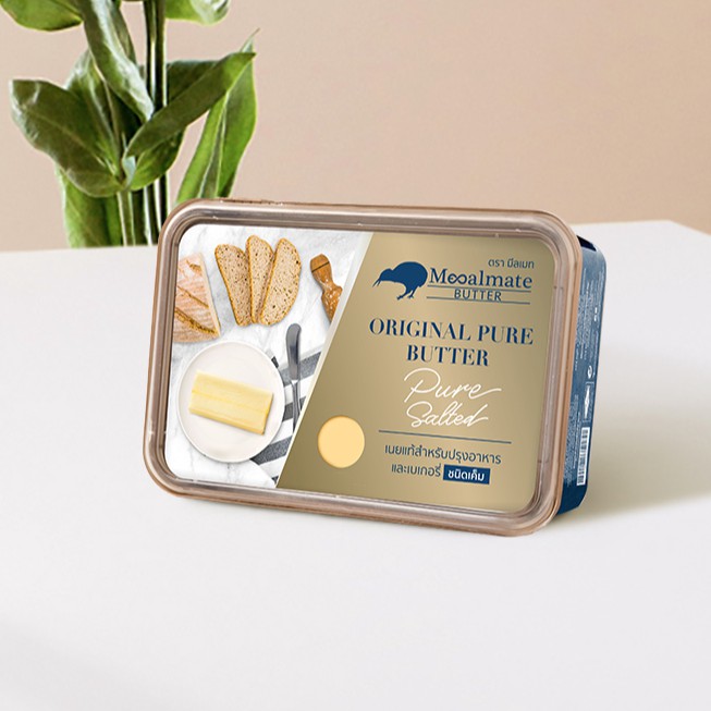 ภาพหน้าปกสินค้าMealmate เนยแท้ รุ่น Original Pure Butter 1kg ชนิดเค็ม จากร้าน mealmatefoods บน Shopee