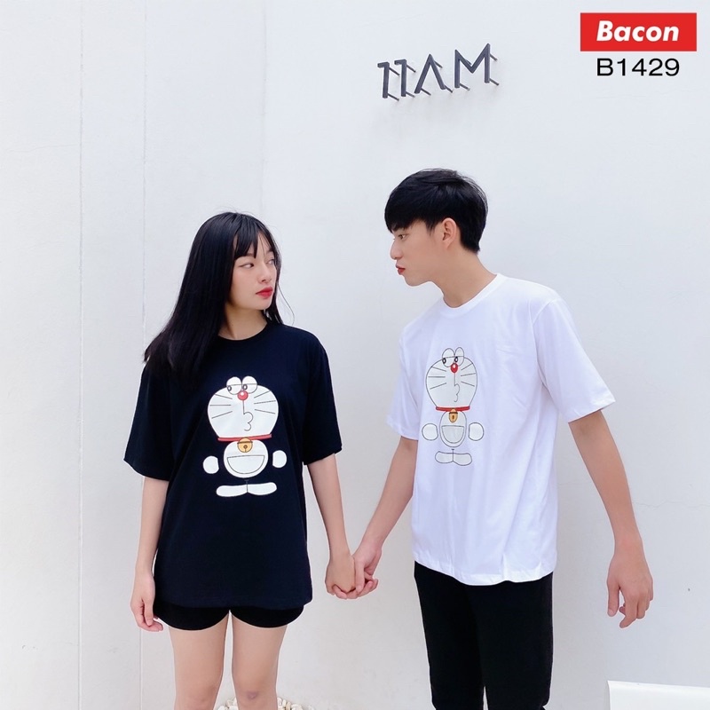 เสื้อโอเวอร์ไซส์-doraemon-ใส่คู่-so-cute-ใส่เดี่ยวก็เท่สุดๆ-bacon