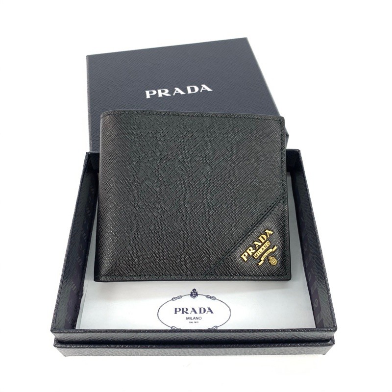 ของแท้100-ราคาถูก-new-prada-men-wallet-ผ่อน