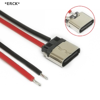 Erck สายเคเบิลเชื่อมต่อ USB Type-C 2P ตัวเมีย สําหรับชาร์จโทรศัพท์มือถือ 5 ชิ้น
