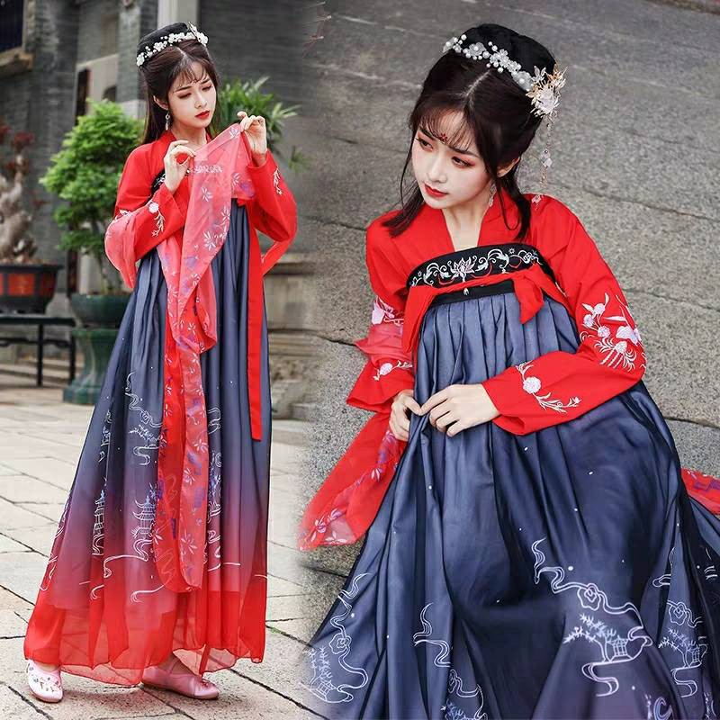 สไตล์จีน-สมัยโบราณ-เสื้อผ้าจีนฮั่น-hanfu-นางฟ้า-แต่งตัว