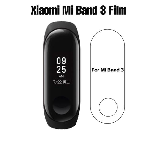 ภาพหน้าปกสินค้าฟิล์มกระจกฟิล์มกันรอยหน้าจอสําหรับ Xiaomi Miband 3 Mi Band 3 ที่เกี่ยวข้อง