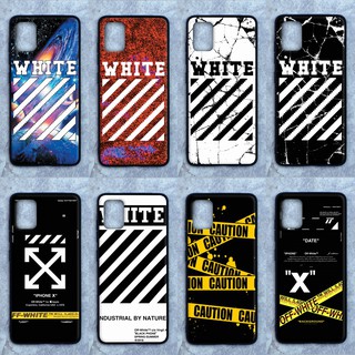 เคส Samsung A51 ลายWhite ขอบนิ่มหลังแข็ง เคส ถือ เคส Caseเคส TPU ขอบนิ่มหลังแข็ง ไม่ขูดตัวเครื่อง ไม่กัดขอบช่วยปกป้องมือ