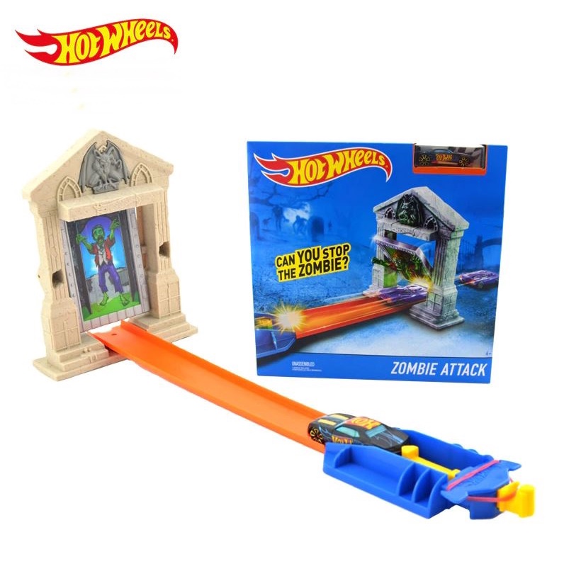 Hot Wheels Zombie Attack Track Set ชุดราง HOTWHEELS รางซอมบี้ แถม