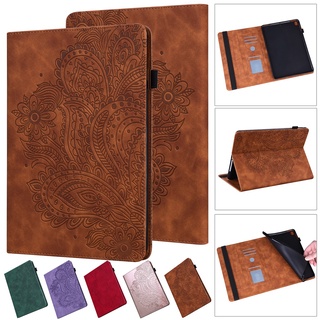 Casing Lenovo Tab P11 11.0" TB-J606 Lenovo Tab P11 Pro P11 Plus Cards Holder Stand Feature Anti-fall Fashion peacock flower Case Cover