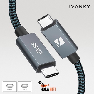 iVANKY USB-C To USB-C GEN 2 Cable (Output for 20V 5A 100W Up to 10Gbps data transfer) รับประกัน 1ปี(2.0เมตร)