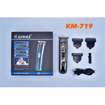 kemei-km-719-ปัตตาเลี่ยนตัดผม-ปัตตาเลี่ยน-ไร้สาย-kemei-ปัตตาเลี่ยนราคาเบาๆ