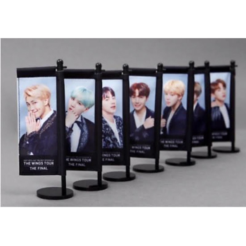 Jimin Mini flag : THE WING TOUR THE FINAL BTS บีทีเอส จีมิน