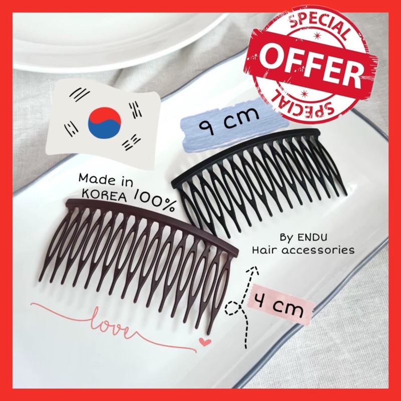 ภาพหน้าปกสินค้าหวีสับตัวเรียบเนื้อMATTE เกรดคุณภาพงานเกาหลี100%(MADE IN KOREA) วัสดุคงทน ยืดหยุ่นไม่หัก พร้อมส่ง จากร้าน endu.hairaccessories บน Shopee