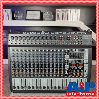 BEHRINGER PMP-6000 POWER MIXER เพาเวอร์มิกเซอร์ 1600 วัตต์ 20 Channel PMP 6000 PMP6000 +++ เอไอ-ไพศาล