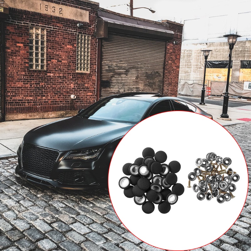 Edb * 30 ชิ้น สกรูยึดหลังคารถ Snap Rivets Retainer ยานยนต์ Liner ปุ่ม ...