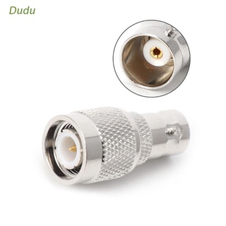 Dudu Bnc Female Jack To Tnc Male Plug Rf อะแดปเตอร์แปลงปลั๊กเชื่อมต่อคู่ทรงตรง