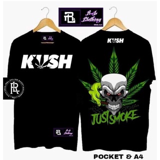 Kush shirt เสื้อยืดผ้าบางฮาเลย์ t-shirt ผ้ามุ้ง ผ้าบางใส่สบาย สไตล์วินเทจ