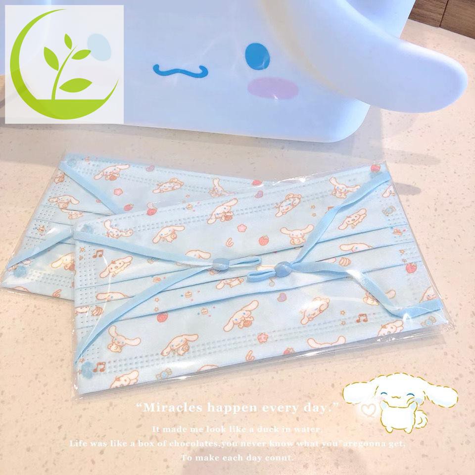 หน้ากากอนามัยเกาหลี-3dkf94-หน้ากาก-pm2-5-ลายการ์ตูนตรวจสุขภาพ-ฝุ่น-กันไวรัส-korea-cinnamon-milk-fufu-dog-sanrio-c